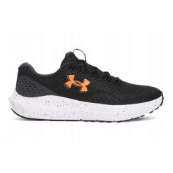 Buty sportowe męskie Under Armour Charged Surge. Czarne buty sportowe na co dzień męskie Under Armour, bez zapięcia. Za 175.99 zł.