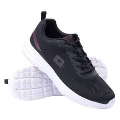 Buty IQ Cross The Line Alys M 92800598892 czarne. Czarne buty fitness męskie z materiału, bez zapięcia, na fitness i siłownię. Za 213.06 zł.
