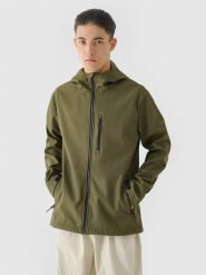 Чоловіча куртка softshell вітрозахисна мембрана 8000 - хакі. Kurtki softshell damskie 4f, s, bez wzorów, z softshellu, bez kaptura. W wyprzedaży za 1,999.90 zł.