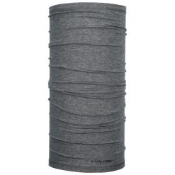 Komin na szyję wielofunkcyjny Viking Globe, z przędzy bambusowej i wełny Merino. Szare szaliki męskie VIKING, bez wzorów, z materiału. Za 89.99 zł.