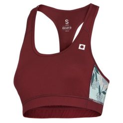 Biustonosz dla kobiet Ocun Misty wine. Czerwone biustonosze sportowe damskie Ocun, bez wzorów. Za 203.50 zł.