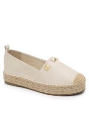 DeeZee Espadryle HYPNOTICO WSS990-203 Beżowy. Brązowe espadryle damskie DeeZee, bez wzorów, z materiału, bez obcasa. Za 59.99 zł.