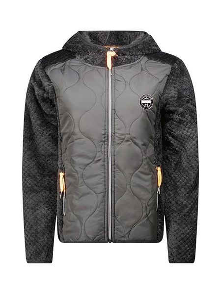 Canadian Peak Kurtka polarowa "Torsadeak" w kolorze czarnym rozmiar: S. Czarne kurtki damskie Canadian Peak, s, bez wzorów, z materiału, bez kaptura. Za 148.26 zł.