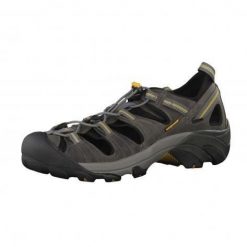 Buty do chodzenia męskie Keen Arroyo II Black Olivebombay Brown. Brązowe buty trekkingowe męskie Keen, na lato, z materiału, bez zapięcia, trekkingowe. Za 819.00 zł.