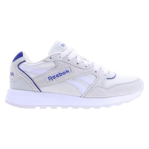 Buty do chodzenia damskie Reebok Gl1000. Białe buty sportowe na co dzień damskie Reebok, bez wzorów, z materiału, trekkingowe. Za 264.00 zł.