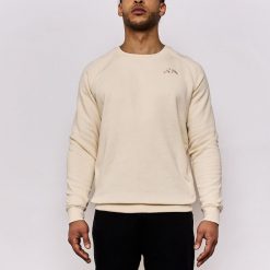 Bluza Kappa Caimali Swt. Białe bluzy bez kaptura męskie Kappa, m. Za 222.00 zł.