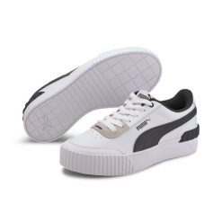 Buty Sportowe Damskie Puma Carina Lift 37303102 r 37. Białe buty sportowe na co dzień damskie Puma, bez wzorów, z materiału, trekkingowe. Za 213.99 zł.