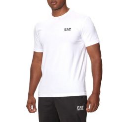 T-Shirt Core Identity Rozmiar S Biały - 8NPT26PJVQZ-1100. Białe t-shirty męskie EA7, m, bez wzorów, z bawełny, bez kołnierzyka. Za 231.90 zł.