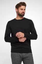 Sweter męski wełniany Denny JOOP!. Swetry męskie Joop!, l, bez wzorów, z wełny, bez kołnierzyka. W wyprzedaży za 389.35 zł.