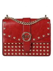 Michael Kors Torebka w kolorze czerwonym - 20,3 x 15,2 x 7,6 cm rozmiar: onesize. Czerwone torebki klasyczne damskie Michael Kors, bez wzorów, z materiału, bez dodatków. Za 874.39 zł.
