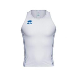 Koszulka Errea Ariha. Białe t-shirty sportowe męskie ERREA, m, z elastanu, bez ramiączek, do biegania. Za 151.50 zł.