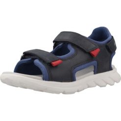 Sandały Geox Model J Sandal Airadyum Bo Kolor Niebieski. Niebieskie obuwie trekkingowe damskie Geox, bez wzorów, z syntetyku, bez obcasa. Za 219.99 zł.