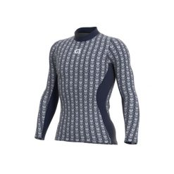 Koszulka termoaktywna męska Alé Cycling Cubes. Niebieskie bielizna termoaktywna męska ALÉ CYCLING, m, bez wzorów. W wyprzedaży za 231.99 zł.