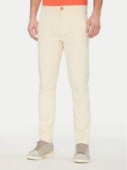 Blend Spodnie materiałowe Natan 20703472 Beżowy Regular Fit. Brązowe spodnie materiałowe męskie Blend, bez wzorów, z bawełny. Za 99.99 zł.