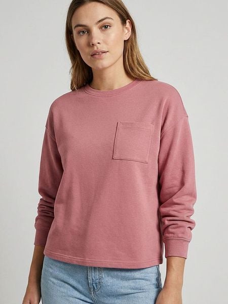 MOSS COPENHAGEN Bluza "Illiana" w kolorze szaroróżowym rozmiar: S/M. Różowe bluzy bez kaptura damskie MOSS COPENHAGEN, m. Za 139.95 zł.