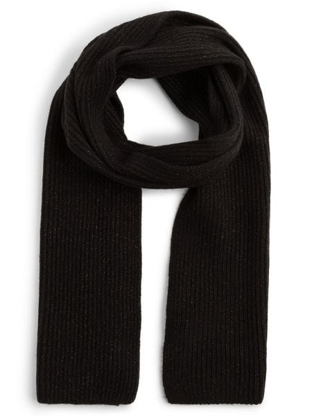 Comma casual identity Szalik Kobiety Wełna czarny, ONE SIZE. Czarne szaliki i kominy damskie comma casual identity, bez wzorów, dziergany. Za 179.95 zł.