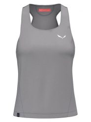 Salewa Top hybrydowy "Pedroc Dry" w kolorze szarym rozmiar: 36. Szare topy sportowe damskie Salewa, bez wzorów, bez ramiączek. Za 145.26 zł.
