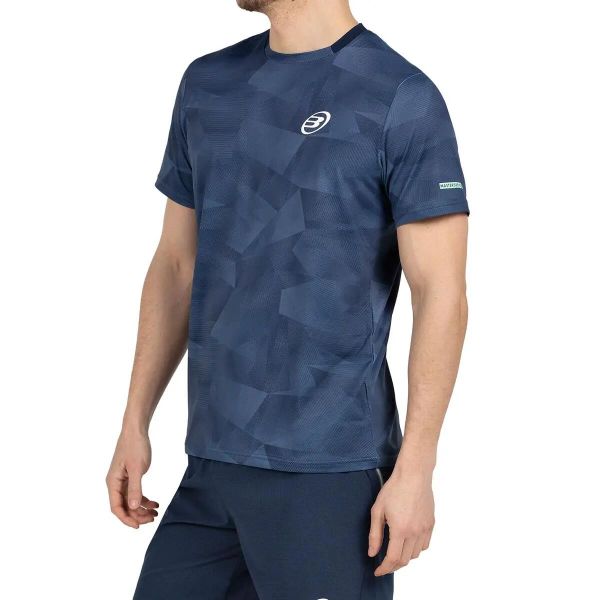 T-shirt Bullpadel Manin. Zielone t-shirty damskie bullpadel, xl, bez wzorów, bez kołnierzyka. Za 211.35 zł.