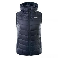 Kamizelka damska pikowana Hi-Tec Lady Solnis - czarna, Rozmiar M. Czarne kamizelki damskie Hi-tec, m. Za 134.99 zł.