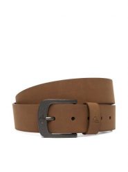 Quiksilver Pasek Main Street EQYAA04064 Brązowy. Brązowe paski męskie Quiksilver, bez wzorów, ze skóry, street. Za 149.99 zł.