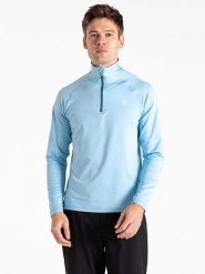 Dare 2b Bluza polarowa "Fuse Up II Core" w kolorze błękitnym rozmiar: L. Niebieskie bluzy bez kaptura męskie Dare 2b, l, z materiału. Za 91.45 zł.