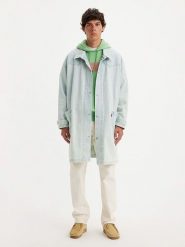 Levi's Płaszcz dżinsowy w kolorze błękitnym rozmiar: S. Niebieskie płaszcze męskie Levi's, s, bez wzorów, z bawełny. Za 175.67 zł.