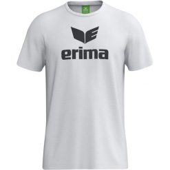 Koszulka promocyjna Erima Biała Junior. Czarne bluzki damskie Erima, m, bez wzorów, z bawełny, klasyczne, bez kołnierzyka, bez ramiączek. Za 220.99 zł.