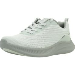 Buty SKECHERS BOBS FLEXMELLOW Zielony. Zielone obuwie treningowe damskie Skechers, na fitness i siłownię. Za 245.99 zł.