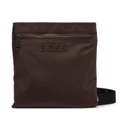 Saszetka BOSS. Brązowe saszetki męskie Boss. Za 449.99 zł.
