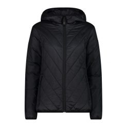 Kurtka damska turystyczna CMP 34K0306. Czarne kurtki damskie CMP, s, bez wzorów, bez kaptura. Za 506.50 zł.