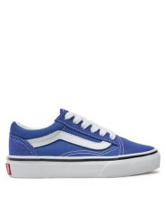 Vans Tenisówki Old Skool VN000CYVCG41 Niebieski. Niebieskie buty sportowe chłopięce Vans, z materiału, bez zapięcia. Za 129.99 zł.