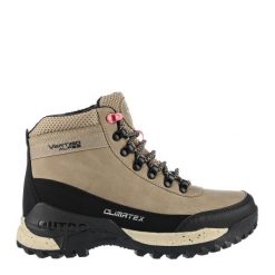Buty trekkingowe damskie VERTIGO ALPES EVEREST W/NATURAL. Brązowe obuwie trekkingowe damskie Aulp. Za 259.99 zł.