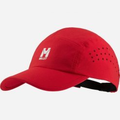 Czapka z daszkiem Millet Chamonix 5 Panel Cap Czerwony Active Fit. Czerwone czapki z daszkiem damskie Millet, bez wzorów, z elastanu. Za 109.00 zł.