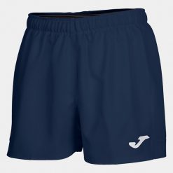 Spodenki do Rugby męskie Joma Myskin II. Niebieskie szorty męskie Joma, bez kołnierzyka. W wyprzedaży za 122.40 zł.