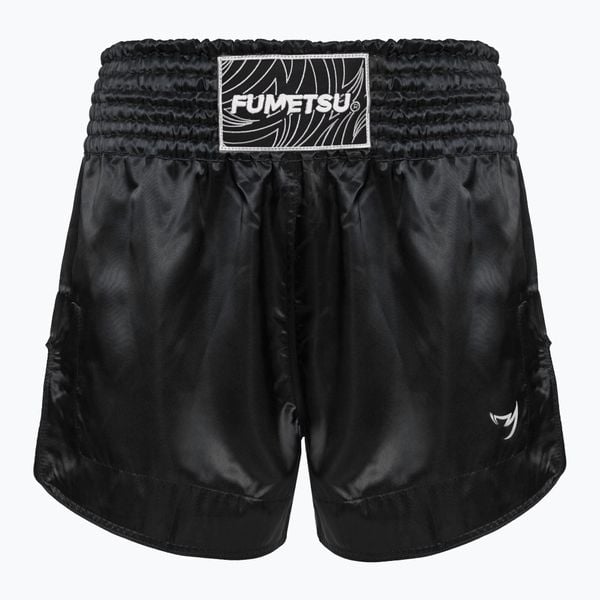 Spodenki treningowe męskie FUMETSU Origins Muay Thai. Czarne szorty męskie FUMETSU, z materiału, bez kołnierzyka. Za 199.99 zł.