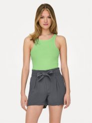 ONLY Top Kenya 15234659 Zielony Regular Fit. Zielone topy damskie Only, m, bez wzorów, z bawełny, bez kołnierzyka. Za 74.99 zł.