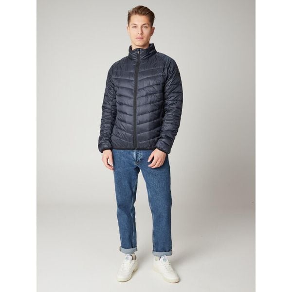 Kurtka puchowa Protest Prtshaffer. Niebieskie kurtki męskie Protest, na zimę, bez wzorów, z puchu, sportowe, bez kaptura. Za 425.50 zł.