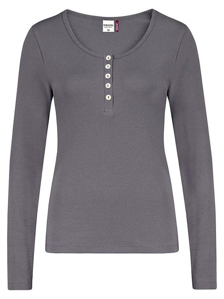 Sublevel Koszulka w kolorze szarym rozmiar: L. Szare t-shirty damskie Sublevel, l, bez wzorów, bez kołnierzyka. Za 91.95 zł.