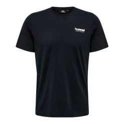 Koszulka Hummel Legacy Jose. Czarne bluzki damskie HUMMEL, bez wzorów, z dżerseju, bez kołnierzyka. Za 137.00 zł.