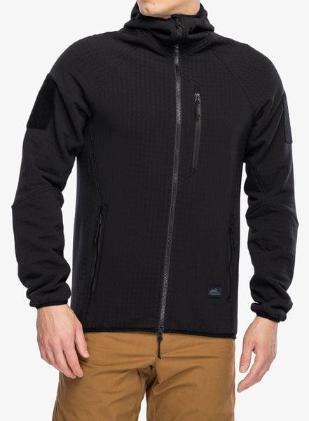 Kurtka polarowa męska Helikon-Tex Polar Patriot Pro. Czarne kurtki męskie HELIKON-TEX, m, bez wzorów, z materiału, eleganckie, bez kaptura. Za 549.99 zł.