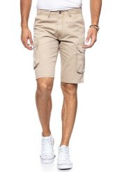 SPODENKI MĘSKIE WRANGLER CARGO SHORT CORNSTALK W15DKC335 112126788. Szorty męskie Wrangler, z bawełny, bez kołnierzyka. Za 159.99 zł.