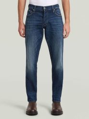 G-Star Dżinsy - Slim fit - w kolorze granatowym rozmiar: W38/L34. Niebieskie jeansy męskie G-Star. Za 283.08 zł.