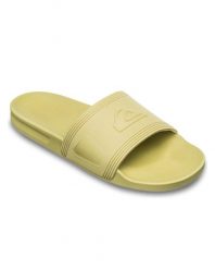 Sandały dla Mężczyzn DOCKYARD. Brązowe sandały męskie Quiksilver, z materiału, bez zapięcia. Za 159.99 zł.