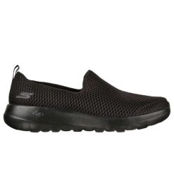Buty Skechers Go Walk Joy W 15600BBK czarne. Czarne buty sportowe na co dzień damskie bez wzorów, z meshu, na jogę i pilates. Za 393.78 zł.