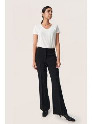 Soaked in Luxury Koszulka "Columbine" w kolorze białym rozmiar: XL. Białe bluzki damskie Soaked in Luxury, s, bez wzorów, bez kołnierzyka, bez ramiączek. Za 56.53 zł.