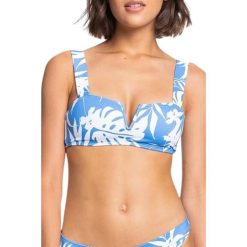 Góra od bikini Roxy Love The Vanuatu. Niebieskie bikini damskie Roxy, bez wzorów. Za 92.00 zł.