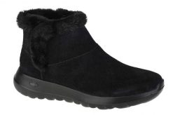 Buty zimowe damskie, Skechers On The Go Joy Bundle Up. Czarne obuwie trekkingowe damskie Skechers, na zimę. Za 209.00 zł.