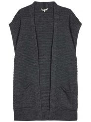 Herrlicher Kardigan "Lisany" w kolorze antracytowym rozmiar: XL. Czarne kardigany damskie Herrlicher, xl, bez wzorów, z wełny. Za 198.45 zł.