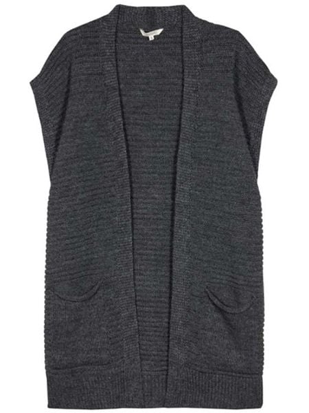 Herrlicher Kardigan "Lisany" w kolorze antracytowym rozmiar: XL. Czarne kardigany damskie Herrlicher, xl, bez wzorów, z wełny. Za 194.95 zł.