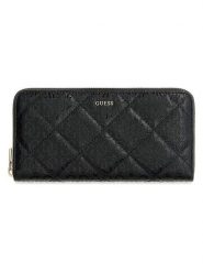 Guess Portfel w kolorze czarnym - 21 x 10 x 2 cm rozmiar: onesize. Czarne portfele damskie Guess, z aplikacjami, z materiału. Za 214.78 zł.